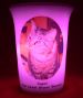 Pink LED battery light Mourninglight™ memorial candle